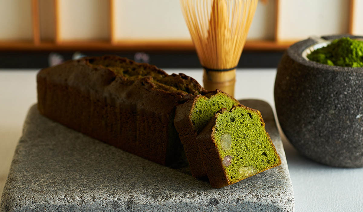 東京抹茶とかのこ豆のパウンドケーキ